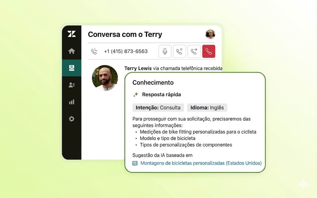 La solución de contact center con IA, de nivel corporativo, de Zendesk