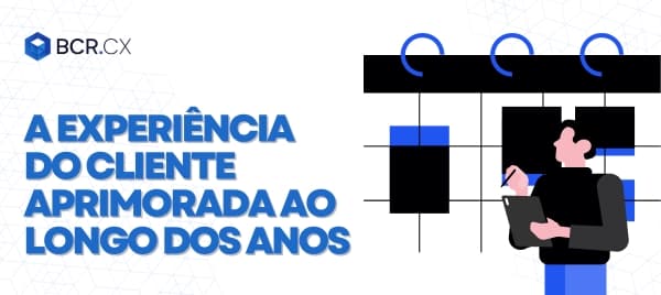 Como a experiência do cliente foi aprimorada ao longo dos anos