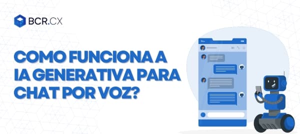 Como funciona a IA generativa para chat por voz?