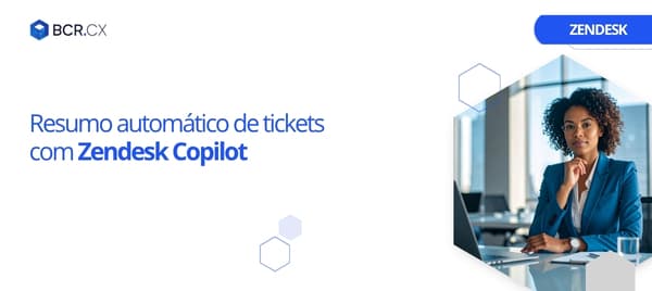 Resumo automático de rickets com Zendesk Copilot