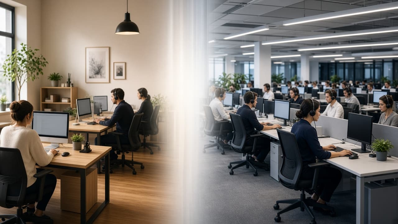 Call center terceirizado vs próprio: como escolher no varejo