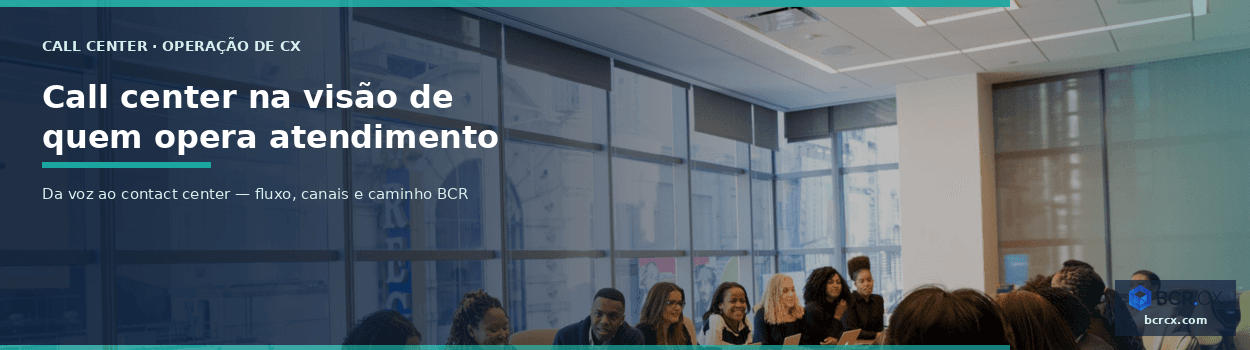 Call center: o que é e como decidir a operação (próprio, BPO ou híbrido)